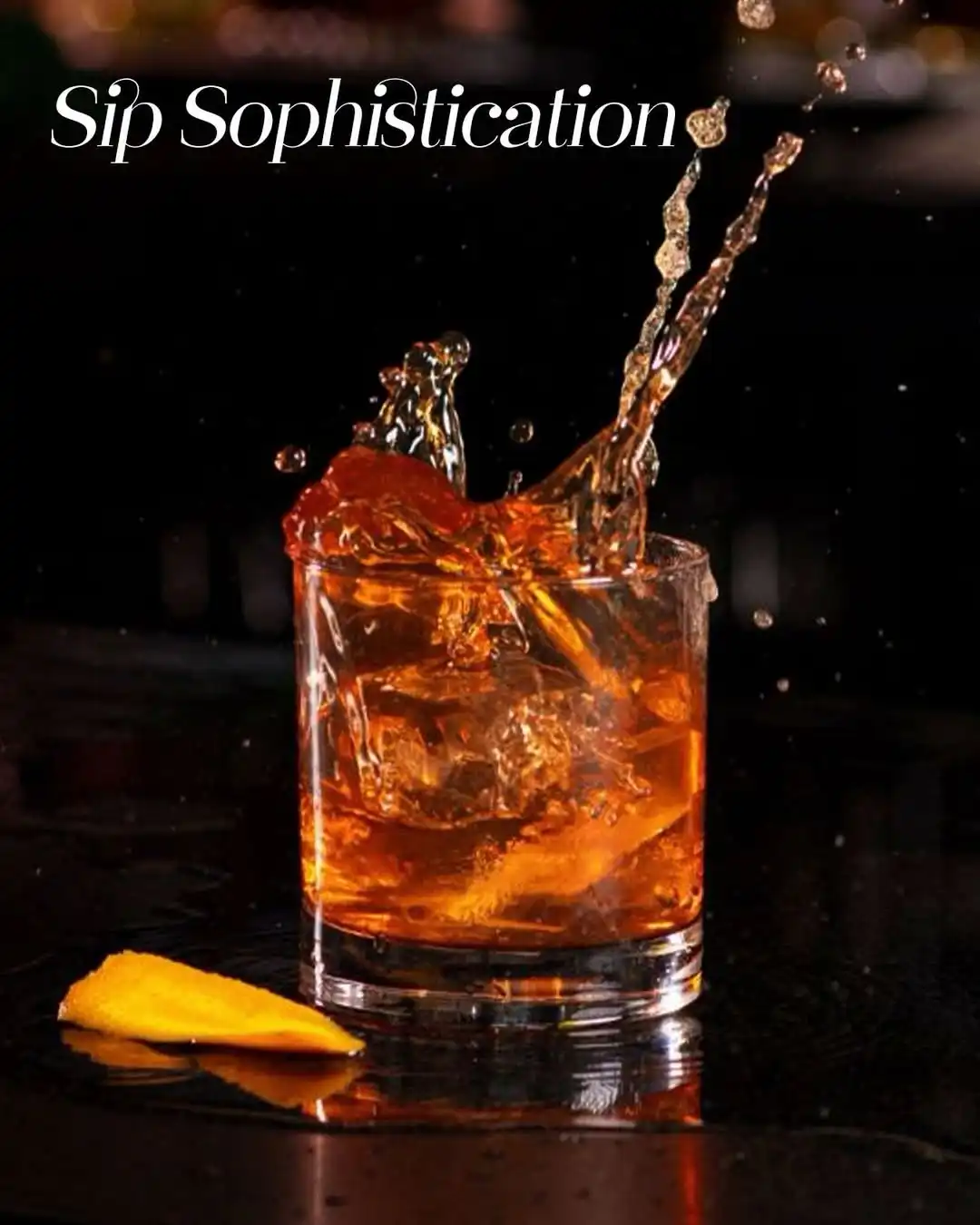 A drink that speaks of class with every pour, indulgence with every sip. Taste the luxury.